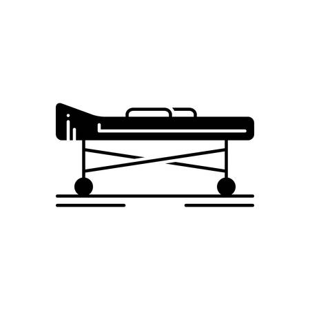 Stretcher iconのイラスト素材