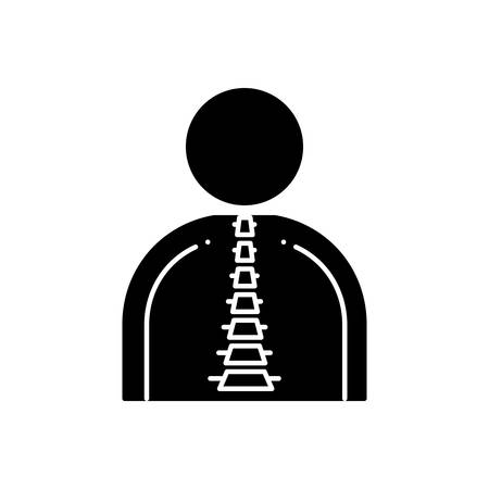 Backpain iconのイラスト素材