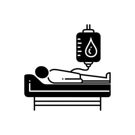 Blood donation iconのイラスト素材