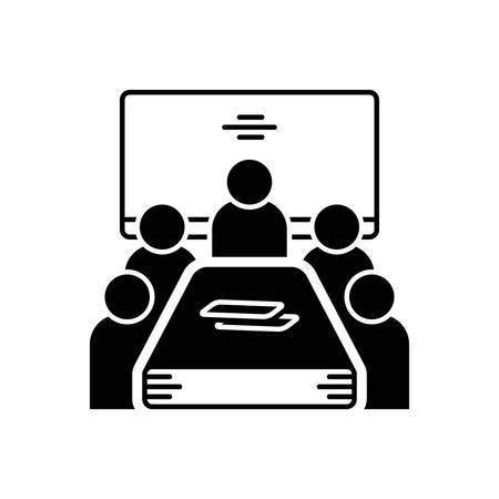 Icon for meeting, conferenceのイラスト素材