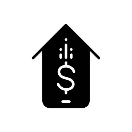 Mobile banking  iconのイラスト素材