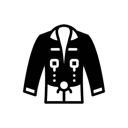 Icon for outerwear, apparelのイラスト素材
