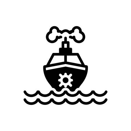 Icon for ship, marineのイラスト素材