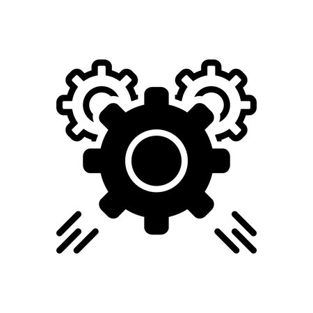 Icon for gear,mechanismのイラスト素材
