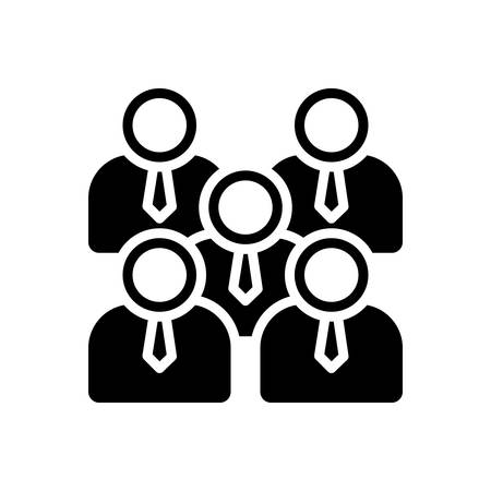 Icon for headcount,layoffのイラスト素材