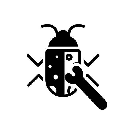 Icon for bug ,fixingのイラスト素材