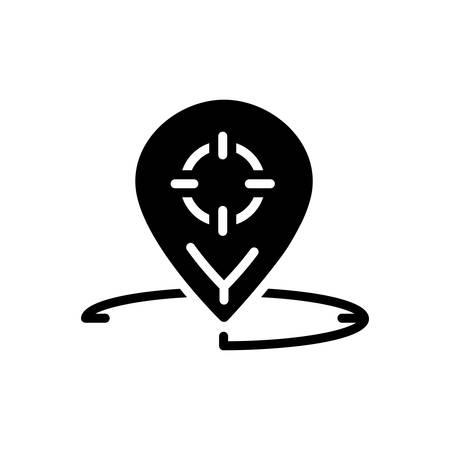 Icon for geo targetingのイラスト素材