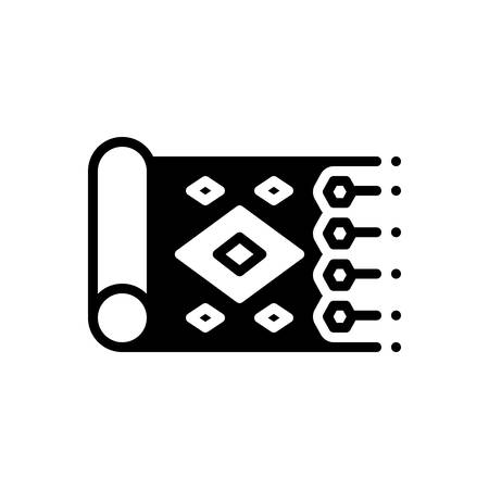 Icon for Rugs carpetのイラスト素材