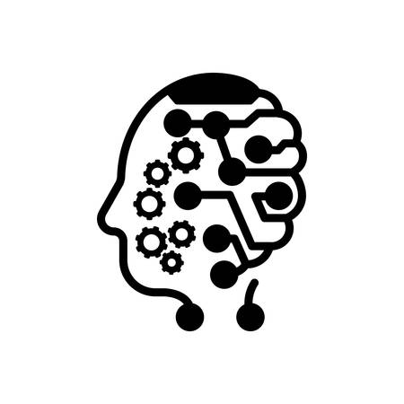 Icon for Mind ,headpieceのイラスト素材