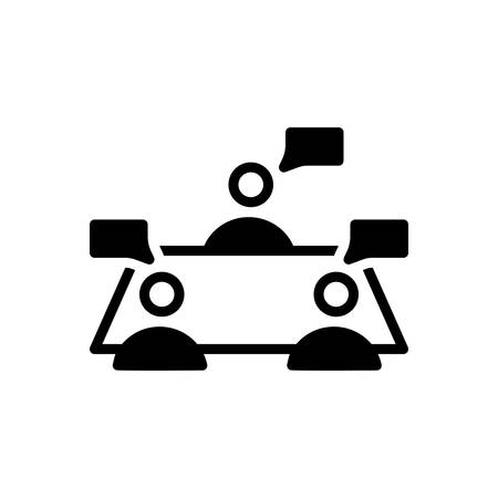 Icon for Discussion,debateのイラスト素材