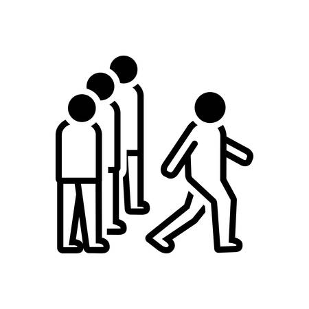 Icon for competitiveness,rivalryのイラスト素材