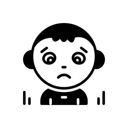 Icon for discourage,disheartenのイラスト素材