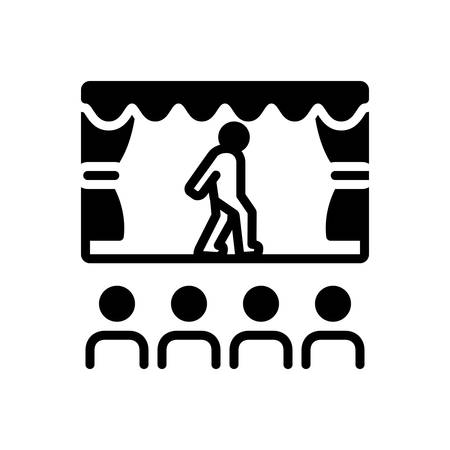 Icon for enact,performのイラスト素材