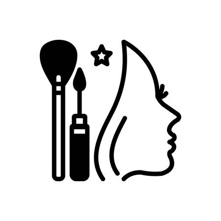 Icon for makeover,makeupのイラスト素材