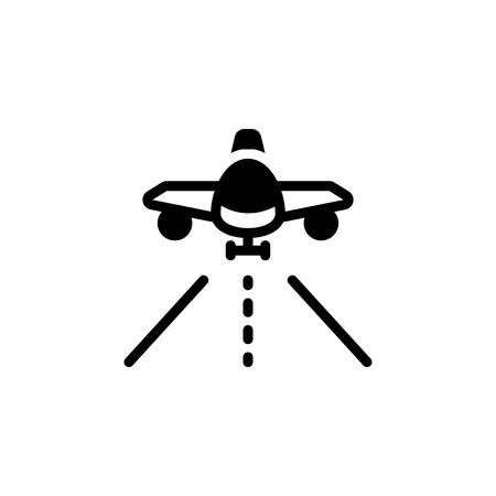 Icon for landing,aircraftのイラスト素材