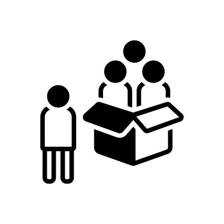 Icon for outsiderのイラスト素材