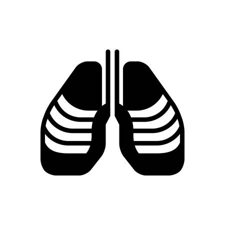 Icon for thorax,ribcageのイラスト素材