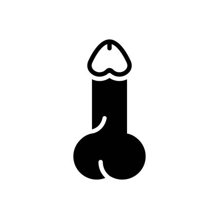 Icon for penis,phallicのイラスト素材