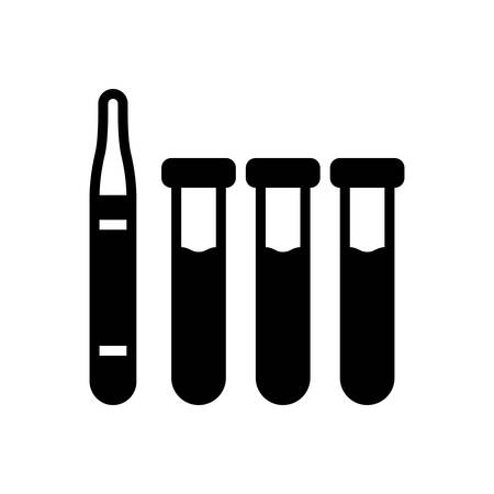 Icon for test tube,test,tubeのイラスト素材