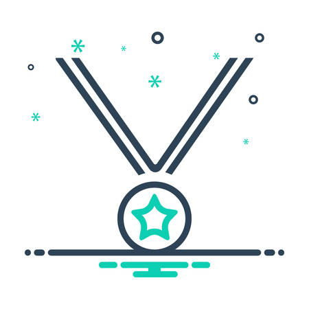 Medal iconのイラスト素材