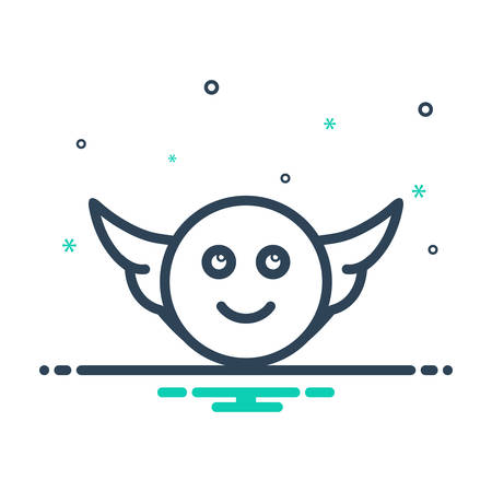 Angel iconのイラスト素材