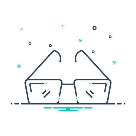 Opticianry iconのイラスト素材