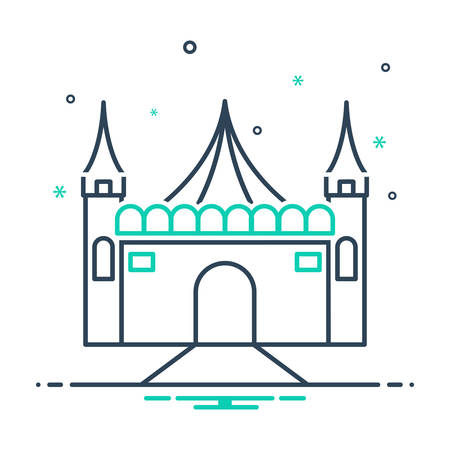 Icon for amusement,parkのイラスト素材