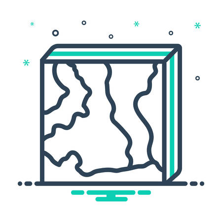 Icon for hyperspectral,abstractのイラスト素材