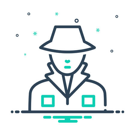 Icon for Agent,scoutのイラスト素材