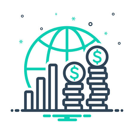 Icon for Economy,financeのイラスト素材