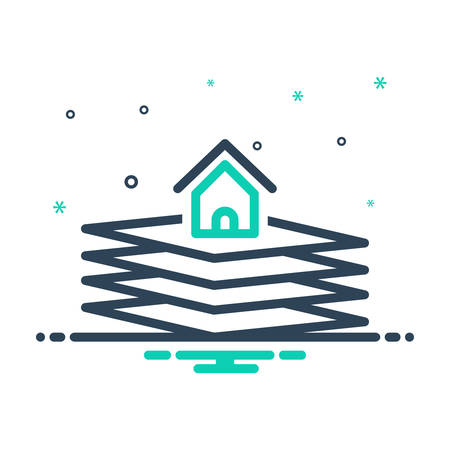 Icon for Platform,stageのイラスト素材