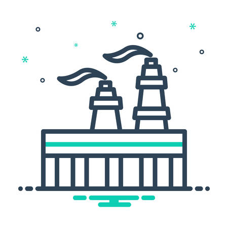 Icon for gas,flameのイラスト素材