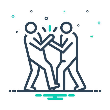 Icon for bullying,abuseのイラスト素材