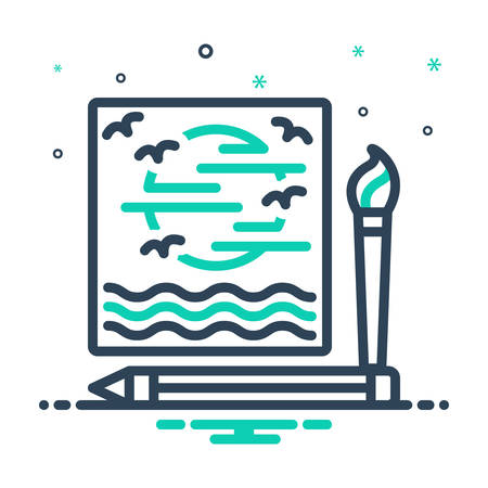 Icon for design,compositionのイラスト素材