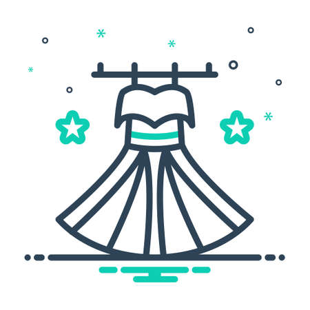 Icon for dress,costumeのイラスト素材