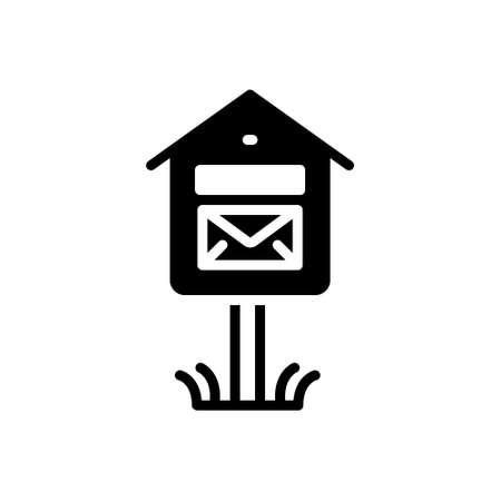 Icon for mail box ,letterboxの写真素材