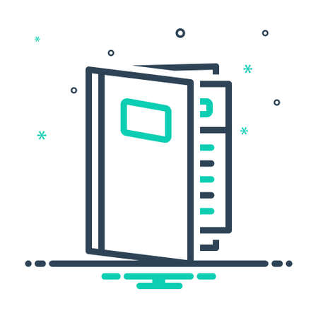 Icon for folder,filesのイラスト素材