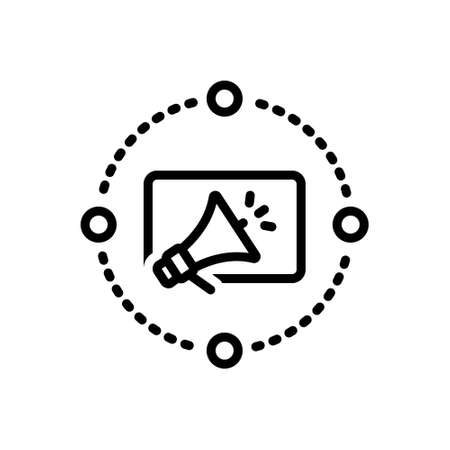 Icon for marketing advertising,reclameのイラスト素材