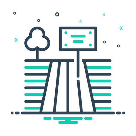 Icon for land,groundのイラスト素材