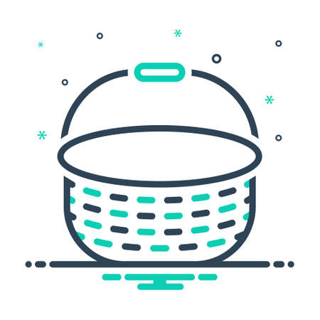 Icon for basket,cartのイラスト素材