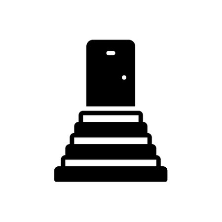 Icon for stairs,achievementのイラスト素材