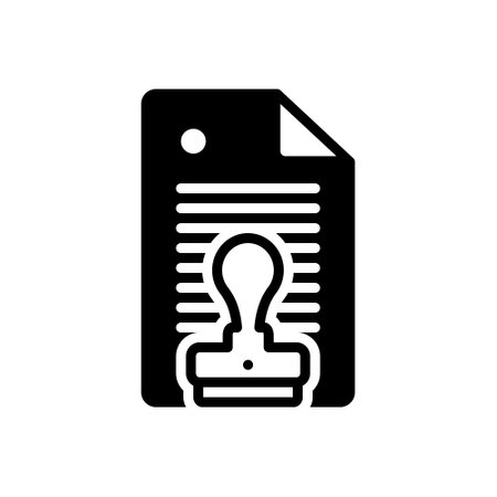 Icon for permission,authorizationのイラスト素材