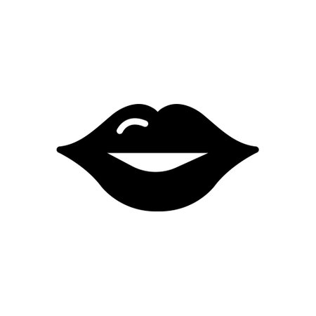 Icon for lip,kissの写真素材