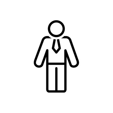 Illustration Icon for man.の写真素材