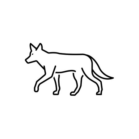 Icon for jackal,cunningのイラスト素材