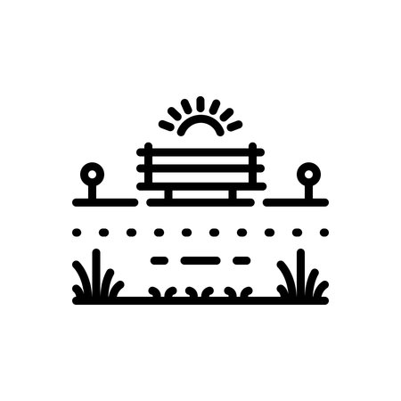 Icon for garden,belvedereのイラスト素材