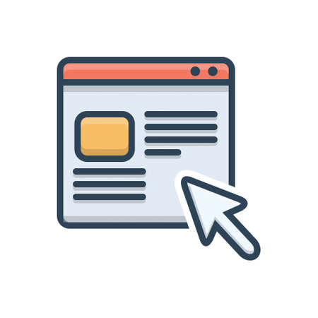 Online order iconのイラスト素材