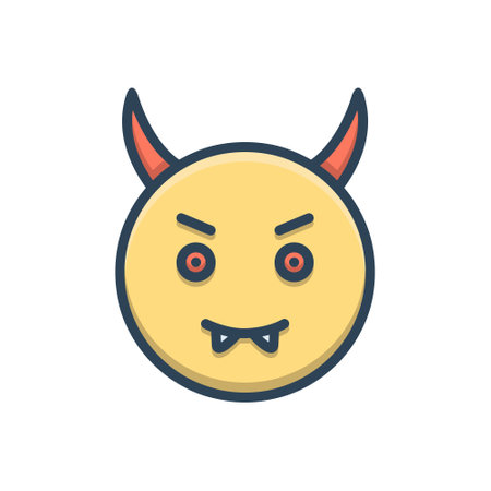 Devil iconのイラスト素材
