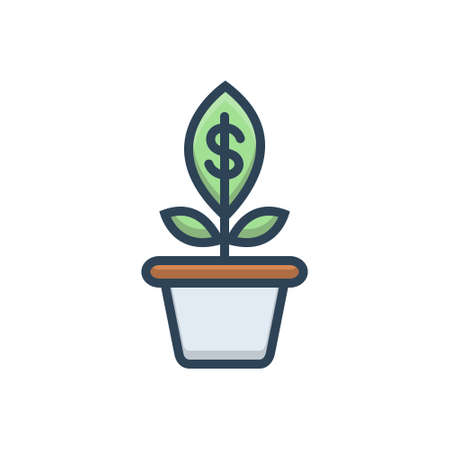 Icon for startup, growingのイラスト素材