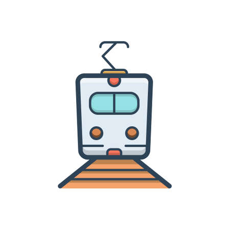 Train iconのイラスト素材